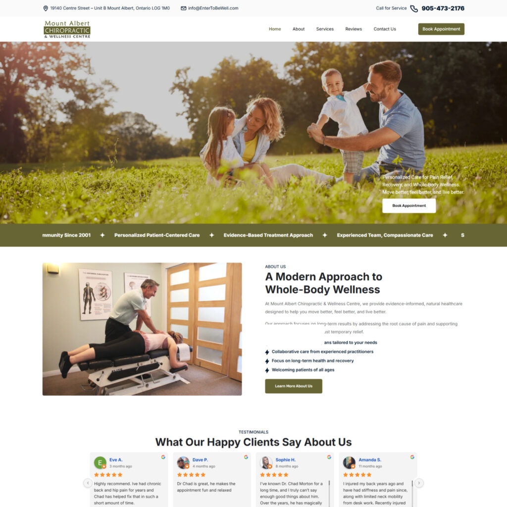 MountAlbert Chiropractic & Wellness Center